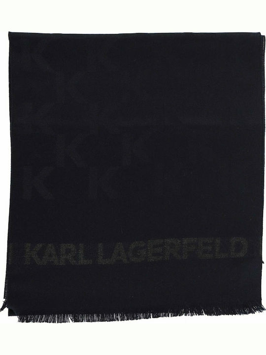 Karl Lagerfeld Ανδρικό Κασκόλ Navy Μπλε