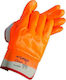 Galaxy Safety Solutions Draco Waterproof Gloves for Work Orange PVC 1pcs