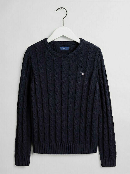 Gant Kids Sweater Long Sleeve Blue