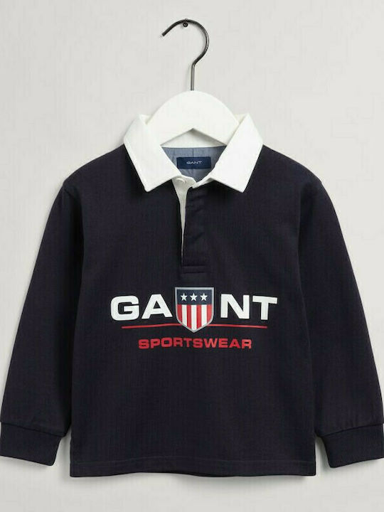 Gant Kids Blouse Long Sleeve Blue