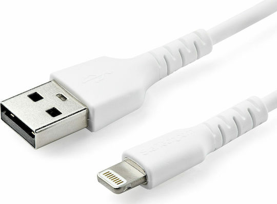 StarTech Angle (90°) USB to Lightning Cable Μαύρο 1m (RUSBLTMM1M)