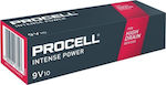 Procell Intense Power 6LR61 Αλκαλικές Μπαταρίες 9V 10τμχ