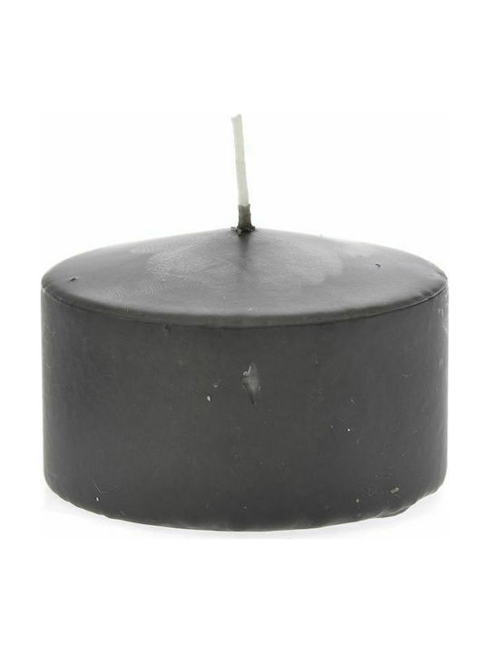 Cylinder Candle Gray 9x6cm - 28976393