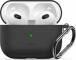 ESR Bounce Silicone Case with Keychain Black for Apple AirPods 3