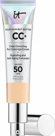 it Cosmetics CC+ Cream Mov/alb SPF50 Ușor Mediu 32ml