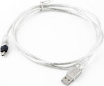 Καλώδιο USB USB-A male - Firewire iEEE 1394 4pin male 1.2m