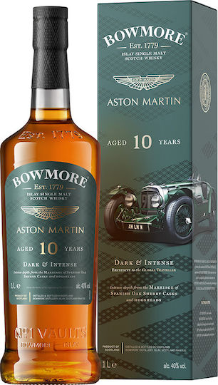 Aston Martin Single Malt Ουίσκι 10 Ετών Σκωτίας σε Κουτί 40% 1000ml