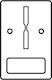 Nir Italia 7142G 7142G Permalink για Ποδοσφαιράκι Markenmünzprüfer-Frontplatte 1Stück