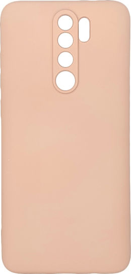 Sonique Umschlag Rückseite Silikon Rosa (Redmi 9)