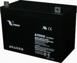Vision 6FM90 Μπαταρία UPS 12V 90Ah