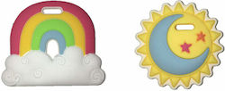Baby to Love Rainbow Beißspielzeug für Zahnen aus Silikon für 3 m+ 2Stück