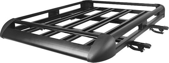 Auto Gs Aero Aluminum Car Roof Rack Universal 127x96cm Μαύρη ()
