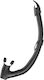 Seac Fast WV Snorkel Black with Silicone Mouthp...
