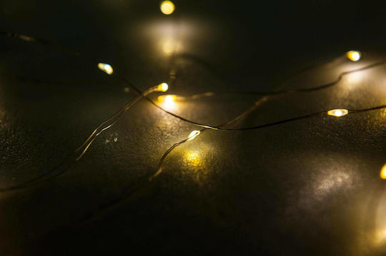 200 Lichterketten LED 20m. Warmes Weiß in Zeichenfolge 1Stück