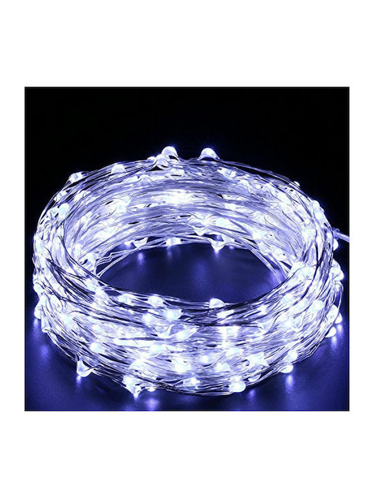300 Λαμπάκια LED 30μ. Λευκά σε Σειρά
