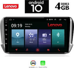 Lenovo SSX9887 Ηχοσύστημα Αυτοκινήτου για Peugeot 2008 / 208 2020+ (Bluetooth/USB/AUX/WiFi/GPS) με Οθόνη Αφής 9"