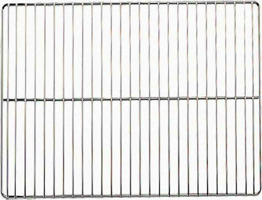 GTSA Grătar Pentru Tavă cu Rotile pentru Cuptor Inox 60x40cm