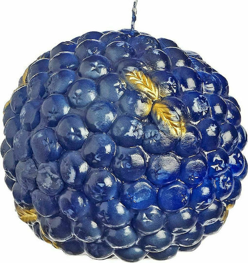 JK Home Decoration Χριστоулгенски свещи и свещници Свещ Син 12см.