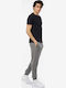 Travel Sweatpants with Elastic Gray