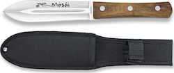 Martinez Albainox Masai Penknife Knife Brown with Blade made of Stainless Steel in Sheath