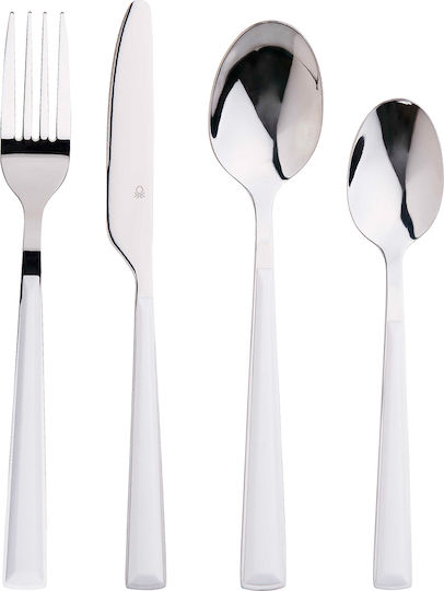 Benetton Besteckset Silber 16Stück