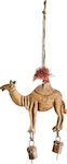 Christmas Ornament Pendant Camel Pendant Gold 9cm