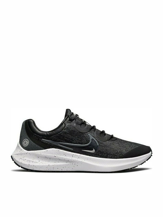 Nike Air Zoom Winflo 8 Shield Ανδρικά Αθλητικά Παπούτσια Running Μαύρα