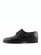 64 Men's Leather Casual Shoes Black