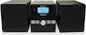 Lenco Sound System 2 MC-030 MC-030 10W with CD Player, WiFi and Bluetooth Black