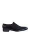 163 Leder Herren Freizeitschuhe Schwarz
