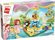 Qman Конструктори Princess Leah Rainbow Fountain за 6+ Години 148 Бройки