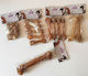 Pet Camelot Bone Knot for Dogs Natural 19.05cm 80gr 2pcs