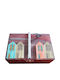 Kapadakis Wood Art Wooden Multicolour Jewellery Box 18x18x12cm