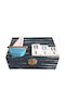 Kapadakis Wood Art Wooden Jewellery Box Navy Blue 18x18x12cm