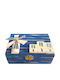 Kapadakis Wood Art Wooden Jewellery Box Blue 18x14x12cm
