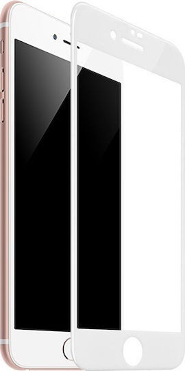 Borofone Full Face Tempered Glass White (iPhone 6 Plus)
