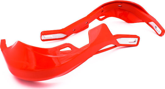 Motorcycle Protective Hand Guards Motocross/Enduro in Red Colour