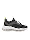 Catch me 2 Damen Chunky Sneakers Schwarz