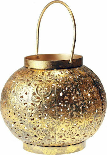 Synchronia Felinar Metalic De masă Gold / Grey 18x18x17buc 1buc