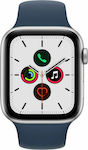 Apple Watch SE Aluminium 44mm Αδιάβροχο με Παλμ...