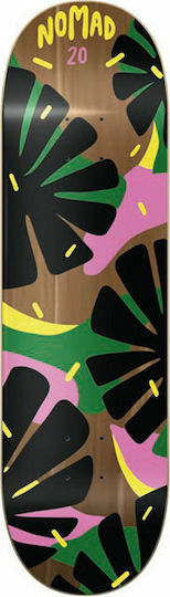 Nomad Tropikali Flowers 8.13" Σανίδα Shortboard Πολύχρωμη