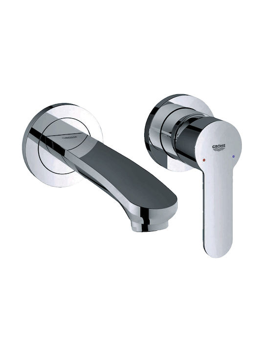 Grohe Eurostyle Set de mixere și guriță Încorporat pentru Lavabo 1 Ieșire Argint