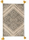 Palamaiki Bath Mat Cotton Tiles 9-100547-001 Beige 60x90cm