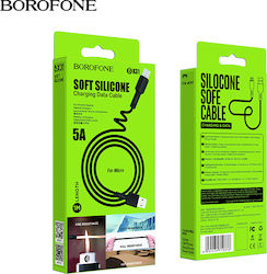 Borofone BX31 Редовна USB 2.0 Микро USB Кабел 1м Черен