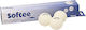 Softee 40mm 24160.002.40 Μπαλάκια Ping Pong 3-Star 6τμχ