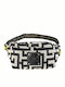 Ostrako Waist Bag Beige/Black