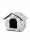 Paris Hundebett Häuschen 30.5x33cm