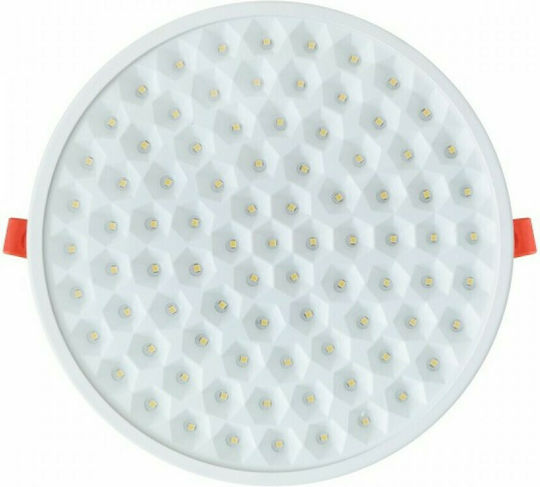 Spot Light Rund Vertieft LED Panel 36W mit Warmes Weiß Licht 3000K