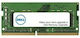 Dell SuperSpeed 8GB DDR4 RAM με Ταχύτητα 3466 για Laptop