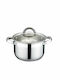 Kaisa Villa Deep Stainless Steel Pot 3.9lt / 20cm